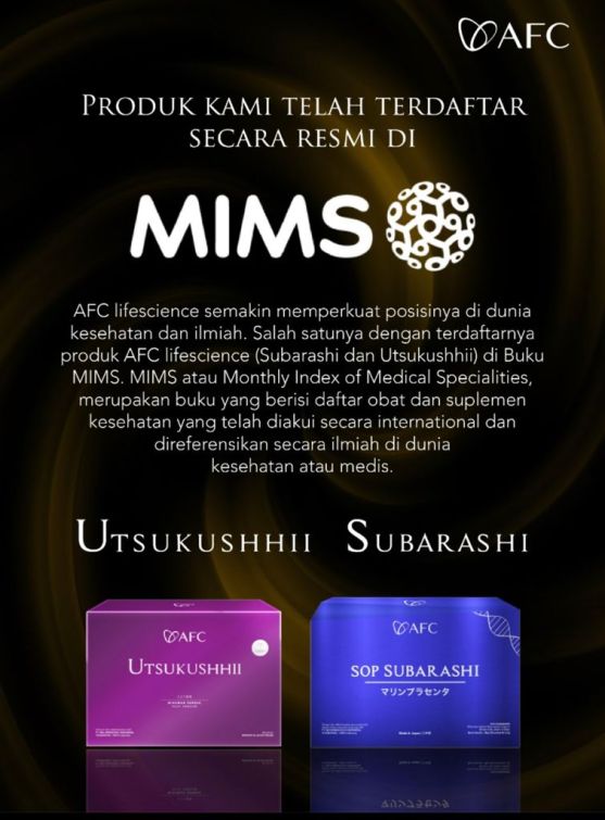 AFC INDONESIA Resmi diresepkan Dokter​